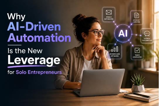 Why AI-Driven Automation Is the New Leverage for Solo Entrepreneurs